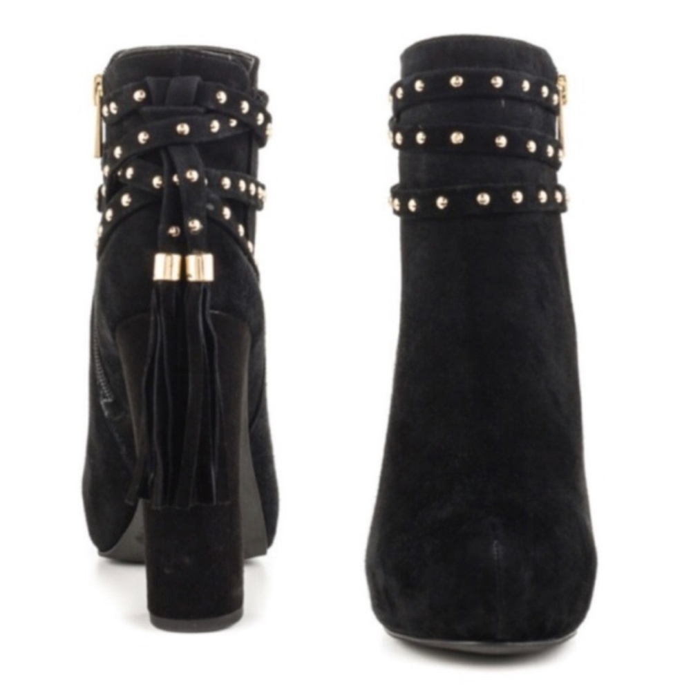 Jessica Simpson Black Suede Booties
